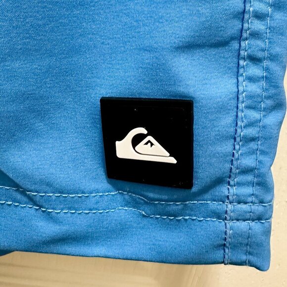 Quiksilver Volley Swim Shorts Men's Size M Blue UV Protection Quick Dry Stretch - Picture 9 of 12